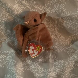 TY Brown Batty beanie babies